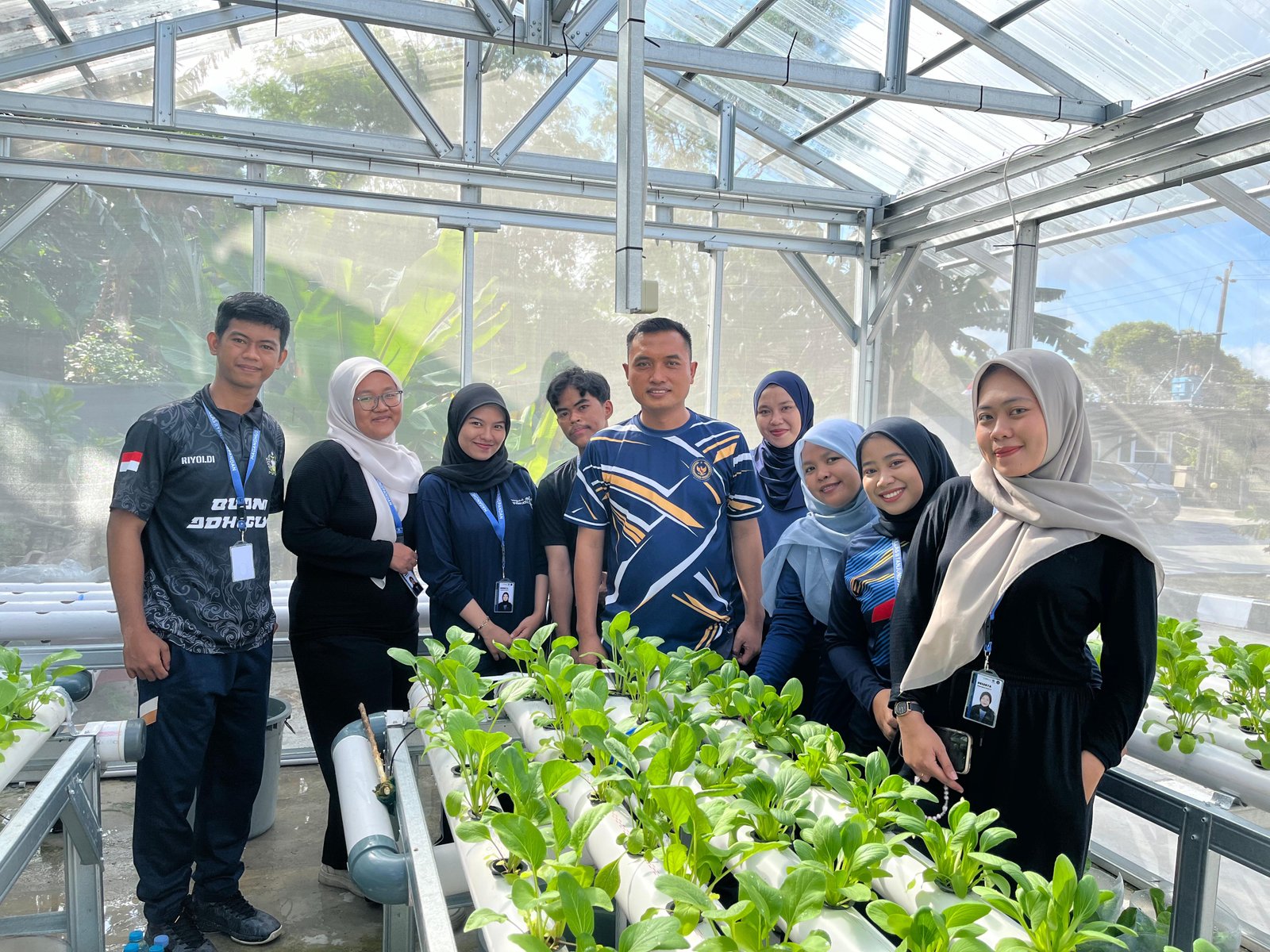 Bapas Tanjungpandan Terus Perkuat Ketahanan Pangan Berkelanjutan, Kembangkan Sawi Pakcoy di Rumah Hidroponik